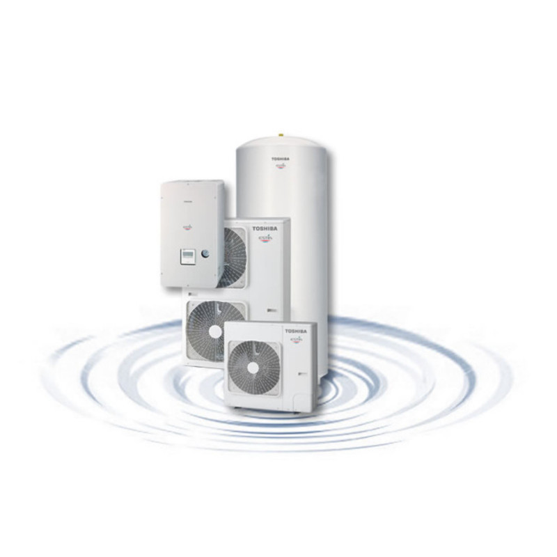 Toshiba ESTIA toplotna črpalka za talno in radiatorsko ogrevanje